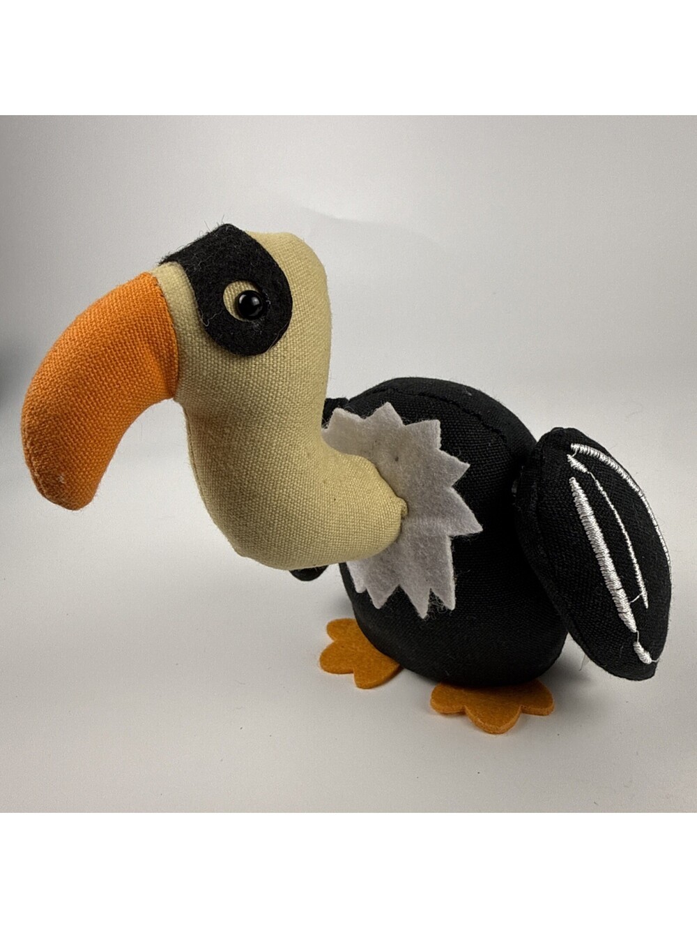 Target Hyde and Eek Scraps Vulture Halloween Fabric Tabletop Figurine Decor